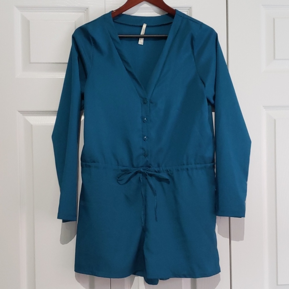 Long sleeve romper